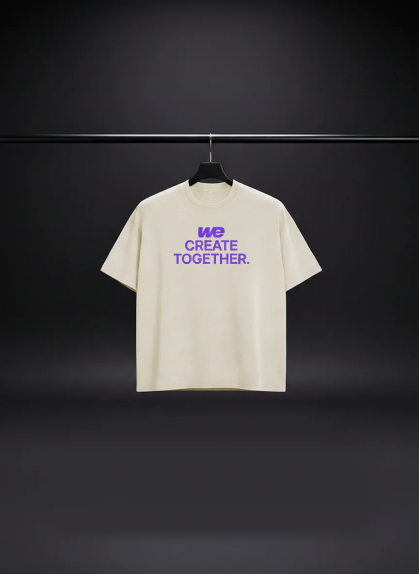 Create Together Tee in Soft Ivory