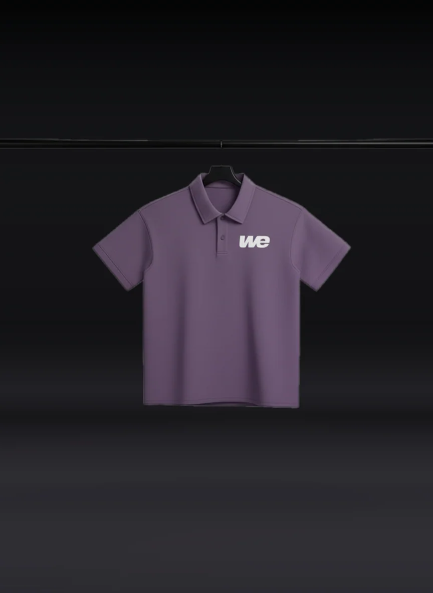 WE Club Polo in Dust Plum