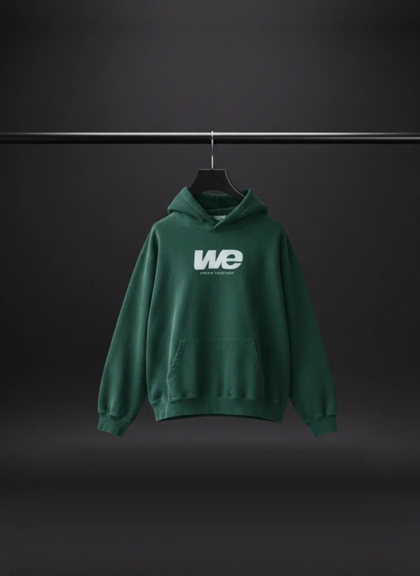 WE Hoodie in Evergreen